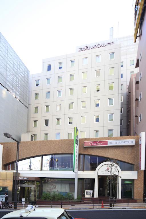 Hotel Sunroute Takadanobaba Токио Экстерьер фото